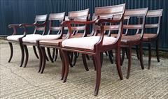 2809201912 Regency Mahogany Antique Dining Chairs Attributed to Gillow Carver 22d 33h 21w 18½s Single 20½d 33h 19w 18hs _11.JPG
